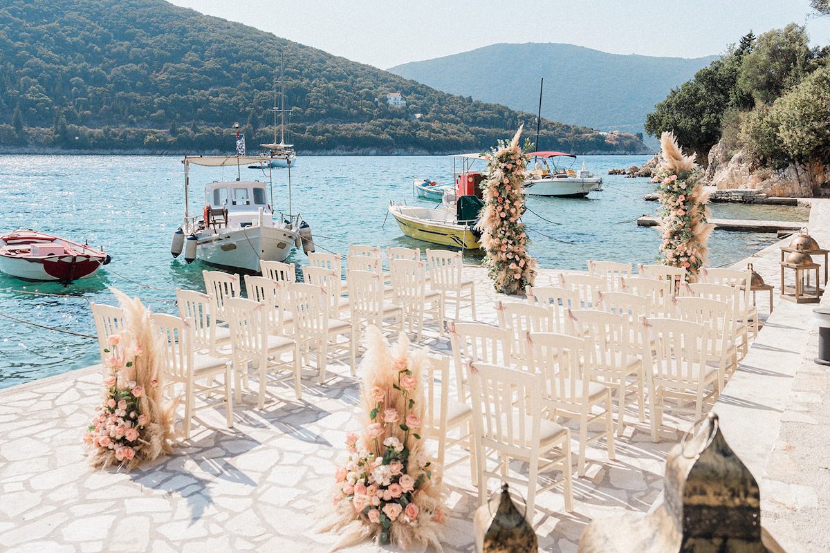 Boho Wedding Ithaca Greece