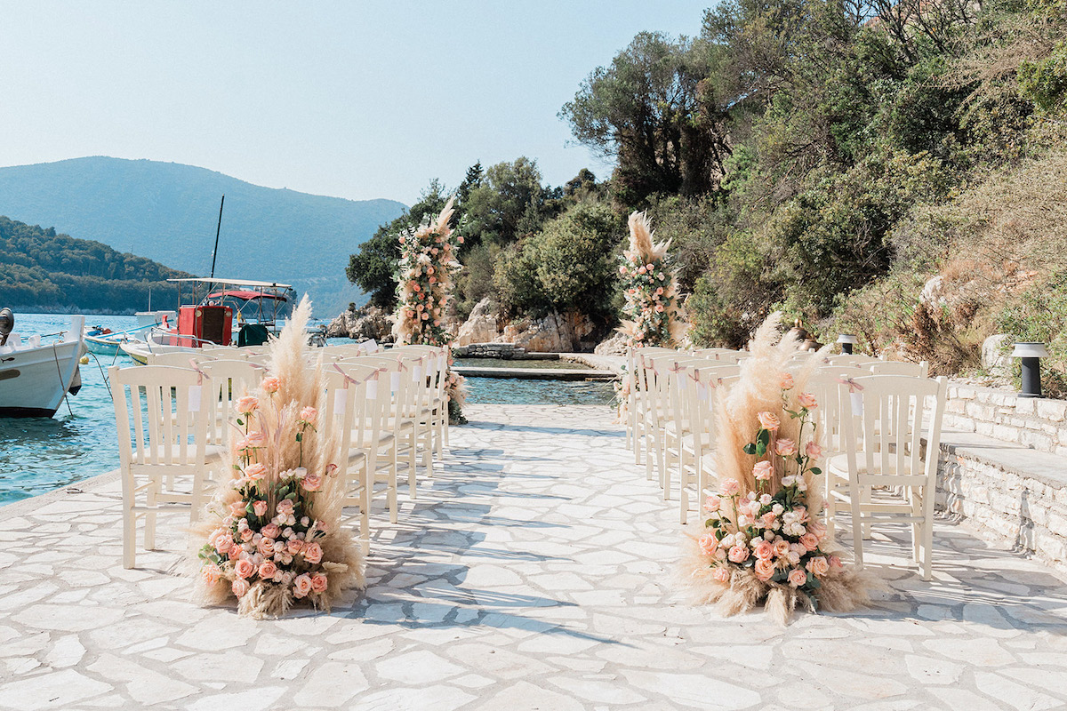 Boho Wedding Ithaca Greece