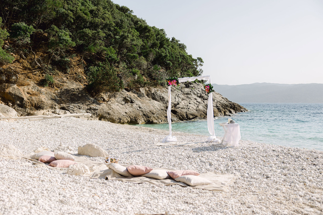 Boho Wedding Ithaca Greece