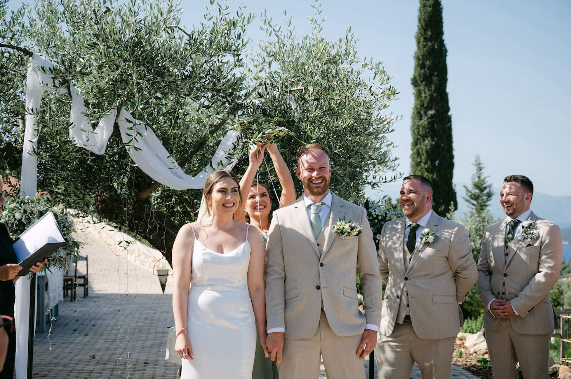 Boho Wedding Ithaca Greece